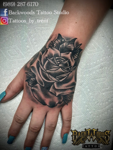 Explore drag race tattoo ideas, creative tattoo ideas in Lakeview, available at Backwoods Tattoo Studio