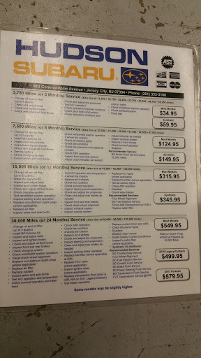 Subaru Dealer «Hudson Subaru», reviews and photos, 943 Communipaw Ave, Jersey City, NJ 07304, USA