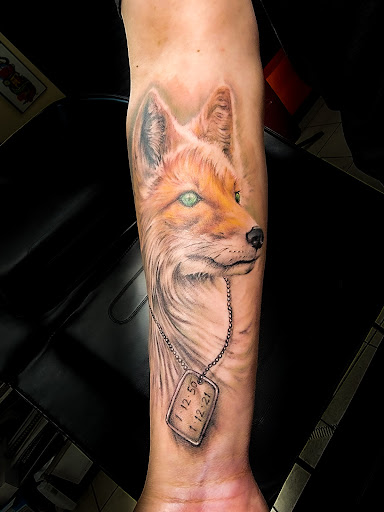 Explore sirius black tattoo ideas, creative tattoo ideas in Chicago, available at Inkhart Tattoo Body and Piercing