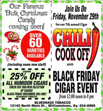 Cigar Shop «Bluegrass Discount Tobacco», reviews and photos, 1218 N Main St # C, Williamstown, KY 41097, USA