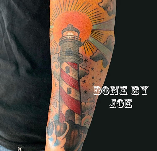 Explore american flag tattoo ideas, creative tattoo ideas in Temecula, available at Sea Hag Tattoo Parlour