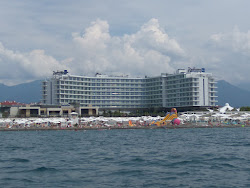 Foto de Imereti beach - lugar popular entre os apreciadores de relaxamento