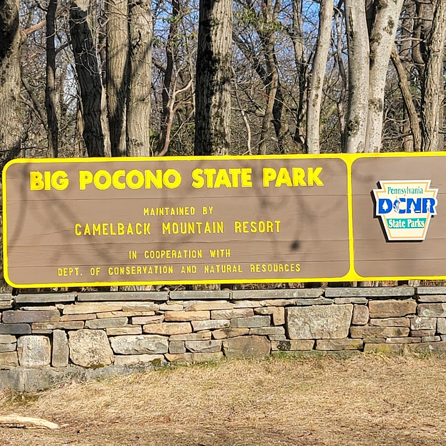 Big Pocono State Park Sign