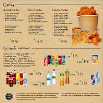 Menu / carte de Mister Fried Chicken à Kaiserslautern