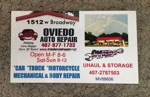 Auto Repair Shop «Oviedo Auto Repair», reviews and photos, 1512 W Broadway St, Oviedo, FL 32765, USA
