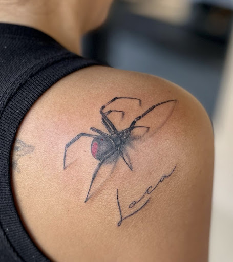 Explore side finger tattoo ideas, creative tattoo ideas in Peoria, available at Modern Ink Tattoo