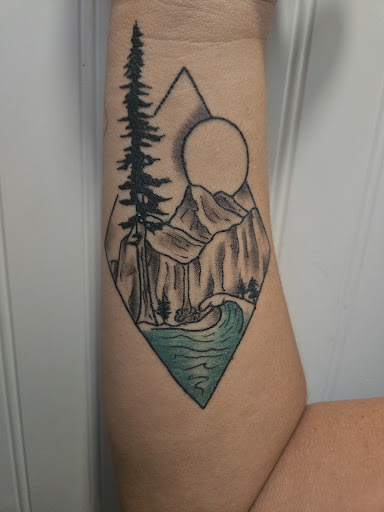 Explore redfish tattoo ideas, creative tattoo ideas in Lahaina, available at Sweet Trade Tattoo