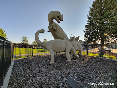 Dinosaur Land In Vernal Utah