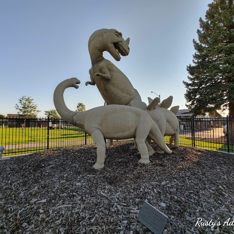 Dinosaur Land In Vernal Utah