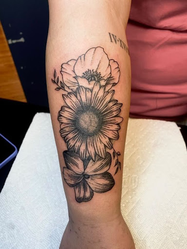 Explore chicago flag tattoo ideas, creative tattoo ideas in Danvers, available at North Shore Tattoo Company