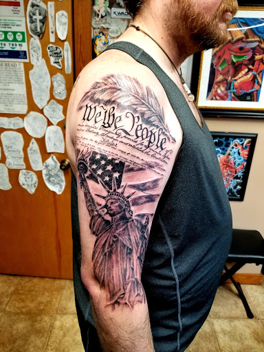 Find ufo tattoo ideas for your next unique tattoo in Conway at Primal Urge Tattoos