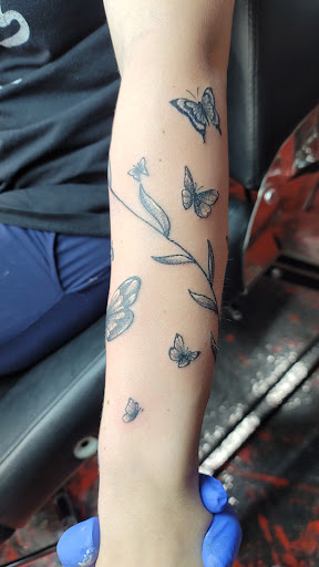 Explore evil tattoo ideas, creative tattoo ideas in El Paso, available at Crimson Veil Tattoo East