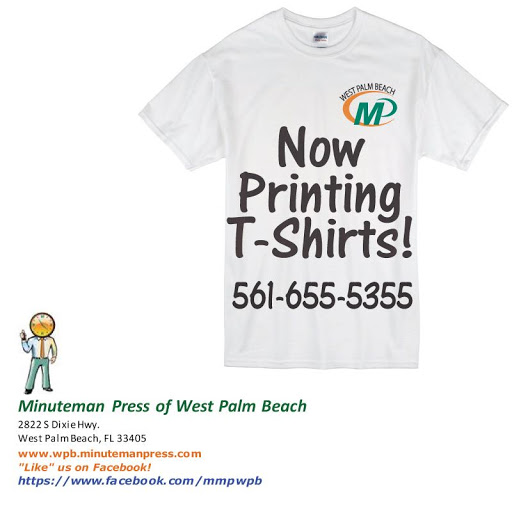 Commercial Printer «Minuteman Press West Palm Beach», reviews and photos, 2822 S Dixie Hwy, West Palm Beach, FL 33405, USA