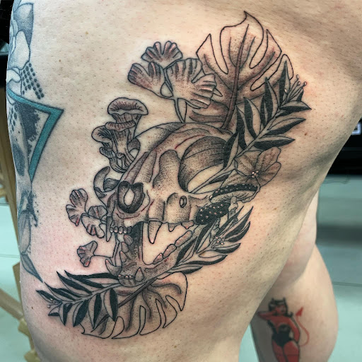 Explore mgk tattoo ideas, creative tattoo ideas in Cincinnati, available at Opal Moon Tattoo