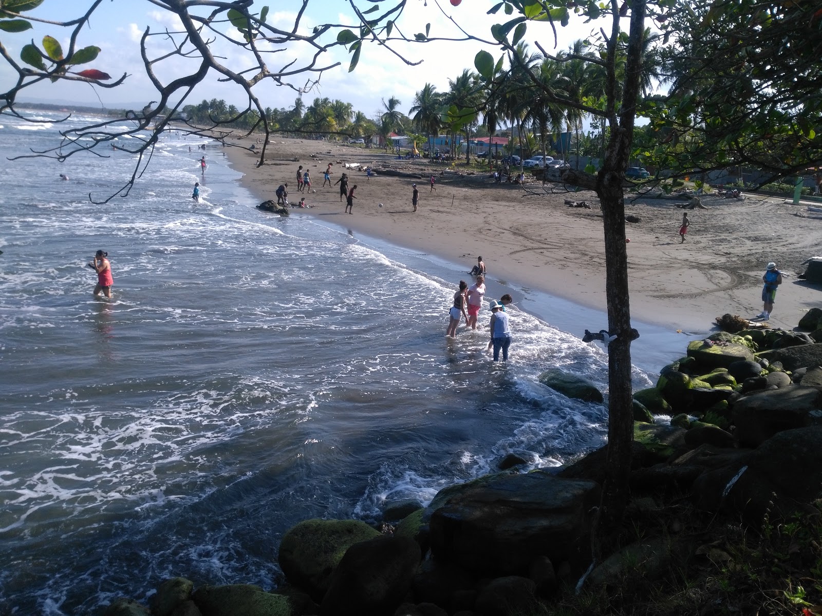 Foto van Playa Cieneguita en de nederzetting