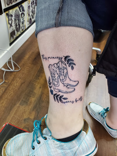 Explore country tattoo ideas for females, creative tattoo ideas in The Dalles, available at Cascade Tattoo Company (Hanks Family Tattoo)