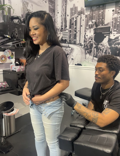 Explore watermelon tattoo ideas, creative tattoo ideas in Lawrenceville, available at Black Cloud Tattoo and Piercing