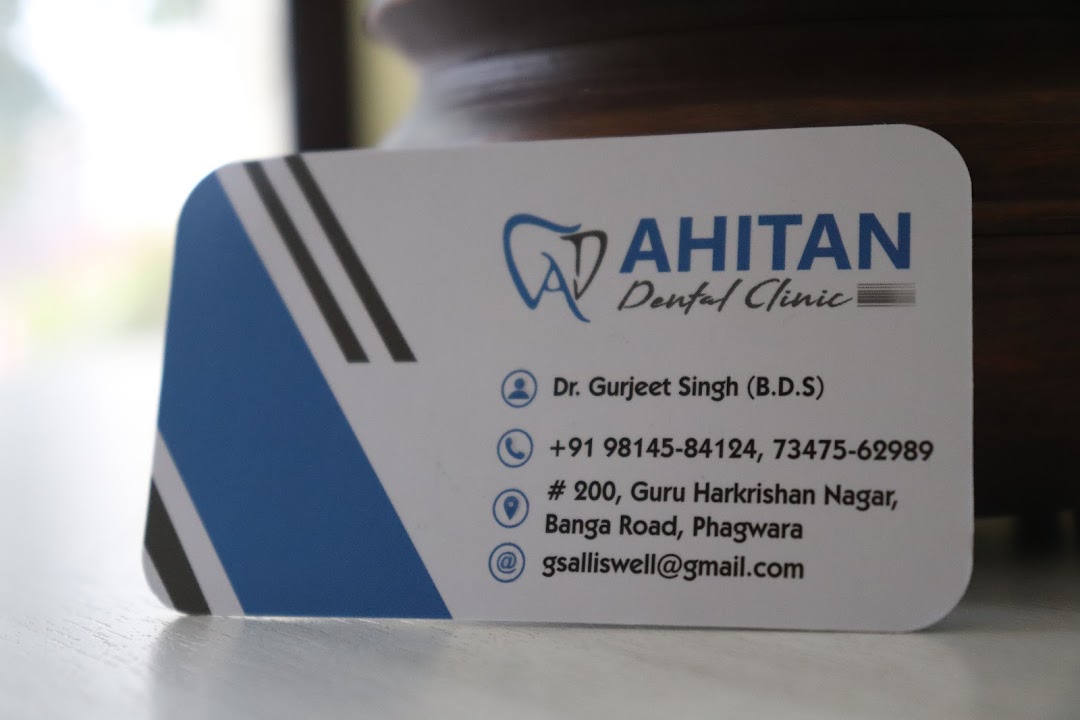 Ahitan Dental Clinic - Dentures, Zirconia Teeth, Fixed Teeths, Best Dental Clinic, Dentist in Phagwara