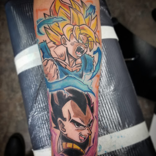 Explore crown tattoo cover up ideas, creative tattoo ideas in Raleigh, available at Warlocks Tattoo Inc (No Piercings)