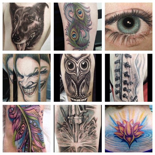 Explore persona tattoo ideas, creative tattoo ideas in Syracuse, available at Reflective Design
