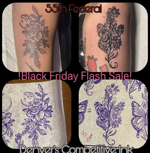 Explore artwork tattoos ideas, creative tattoo ideas in Denver, available at Denvers Competitive Ink