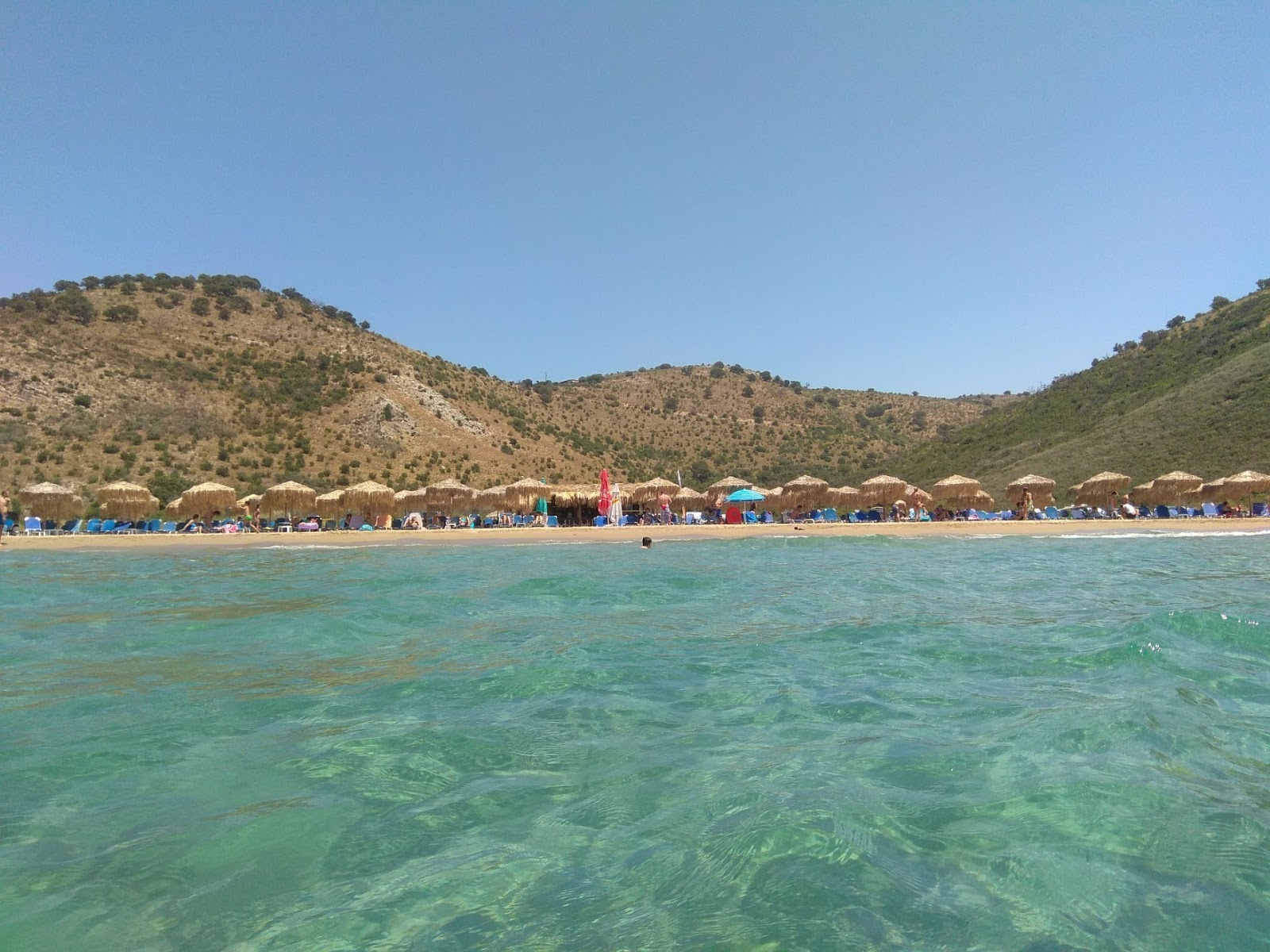 Zdjęcie Gianiskari beach z poziomem czystości wysoki