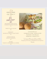 Menu / carte de Allo brunch 89 à Monéteau