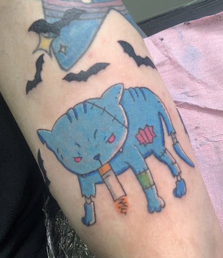 Explore swirl tattoo ideas, creative tattoo ideas in Eugene, available at Legacy Ink