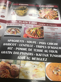 Menu / carte de Speed Tacos à Grenoble