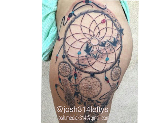 Explore beauty from ashes tattoo ideas, creative tattoo ideas in Orange, available at Leftys Tattoo