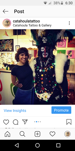 Explore arrowhead tattoo ideas, creative tattoo ideas in New Orleans, available at Catahoula Tattoo 