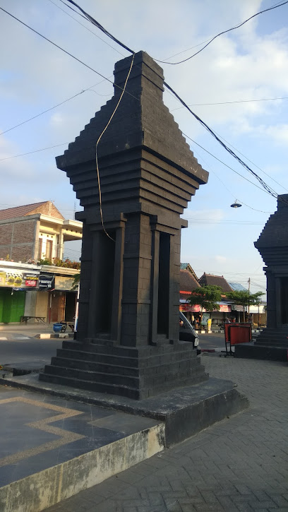 parkiran candi penataran