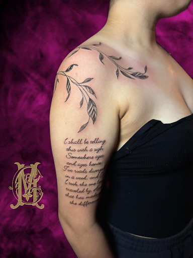 Explore tattoo ideas for women forearm, creative tattoo ideas in Houston, available at MS Studios Houstons Ink Therapy