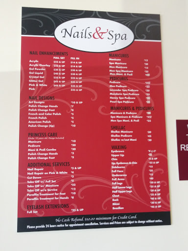 Nail Salon «Nails spa | Nail Salon», reviews and photos, 9651 1st View St, Norfolk, VA 23503, USA
