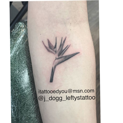 Explore dragonfly tattoo ideas for guys, creative tattoo ideas in Orange, available at Leftys Tattoo