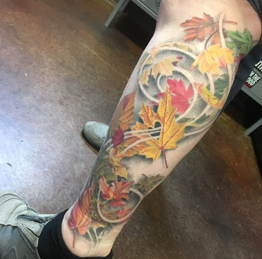 Explore k tattoo ideas, creative tattoo ideas in Clawson, available at Eternal Tattoos