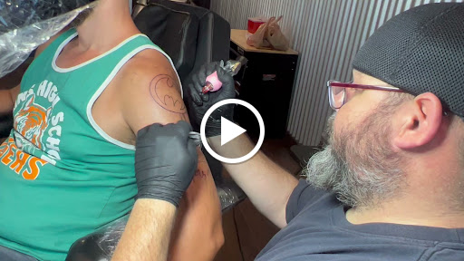 Explore witchy tattoo ideas, creative tattoo ideas in Denison, available at Crossroads Tattoo Studio