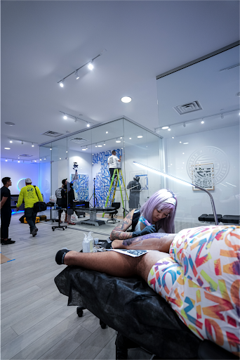 Explore square tattoo ideas, creative tattoo ideas in Las Vegas, available at Skin Design Tattoo Las Vegas Caesars Palace