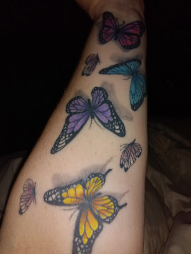 Explore tattoo matching ideas, creative tattoo ideas in Moberly, available at Blackheart Collective