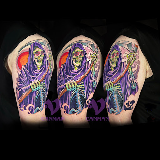 Explore grief tattoos ideas, creative tattoo ideas in Medway, available at Visions Tattoo, Piercing & Art Gallery