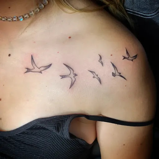 Explore tattoo pattern ideas, creative tattoo ideas in San Diego, available at Goddess Temple Tattoo Studio