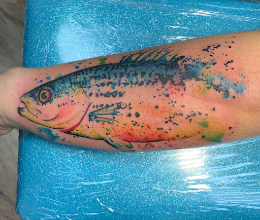 Explore gravestone tattoo ideas, creative tattoo ideas in Peoria, available at Modern Ink Tattoo