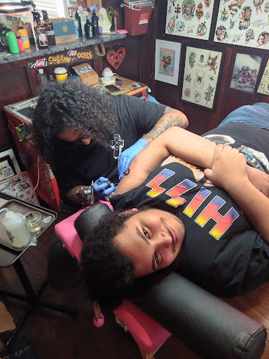 Explore bridge tattoo ideas, creative tattoo ideas in Charleston, available at Holy City Tattooing Collective