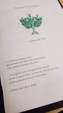 Pierino Penati à Viganò menu