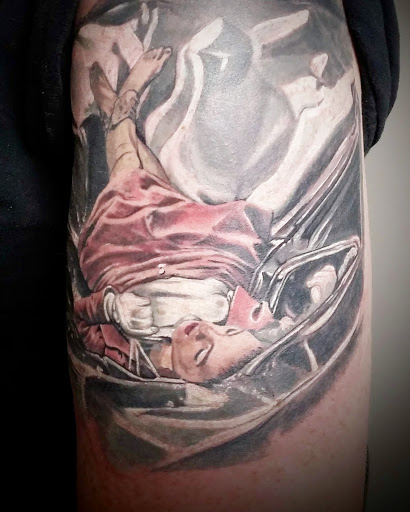 Explore goonies tattoo ideas, creative tattoo ideas in Langhorne, available at Artists of Blue Velvet Tattoo