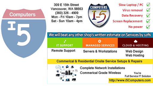 Computer Repair Service «i5 Computers Inc.», reviews and photos, 309 E 15th St, Vancouver, WA 98663, USA