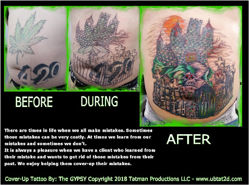 Explore got tattoo ideas, creative tattoo ideas in Topeka, available at Artist Alley Studio Tattoos & Piercings