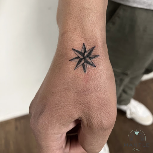 Explore female throat tattoo ideas, creative tattoo ideas in Los Angeles, available at Mantle Tattoo