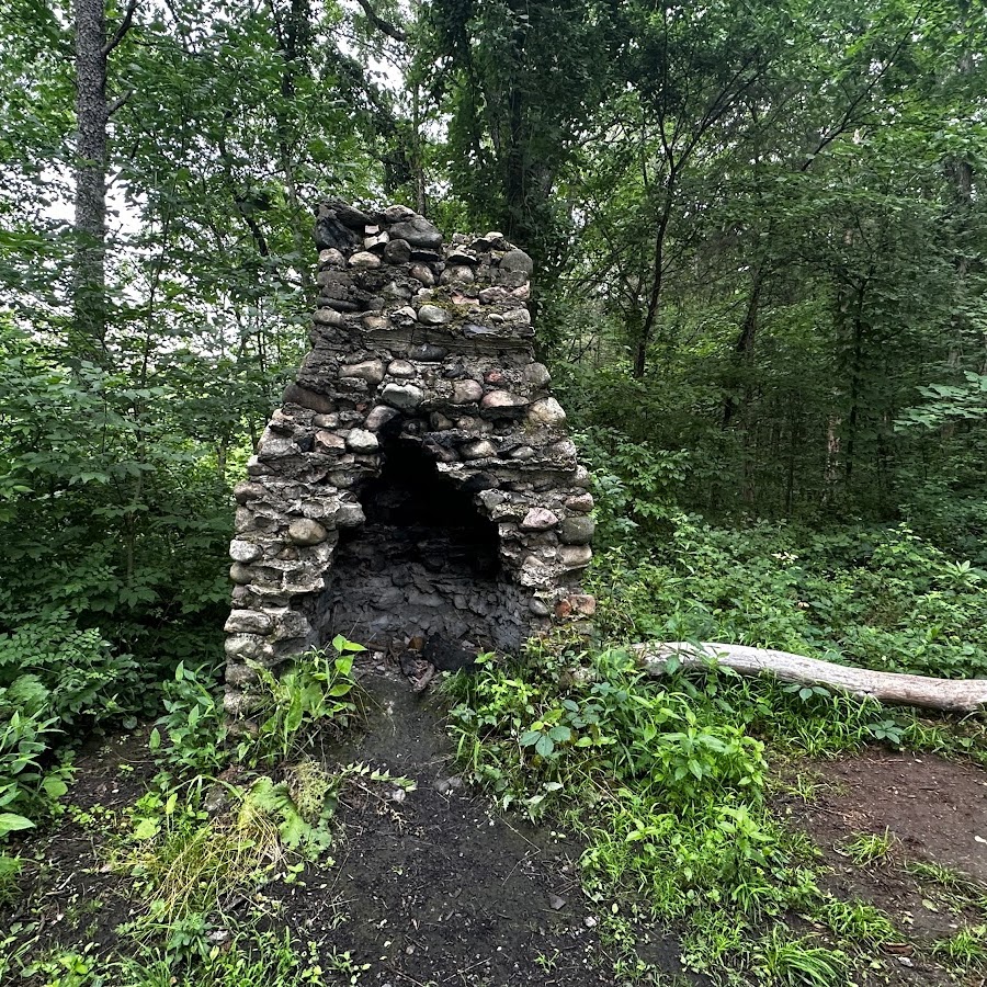 Guinan Stone Fireplace and Root Cellar