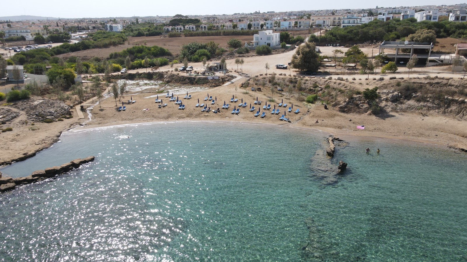 Photo of Armyropigado beach and the settlement
